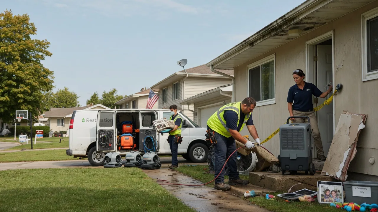 Water Damage Restoration in Edinburg, TX near me